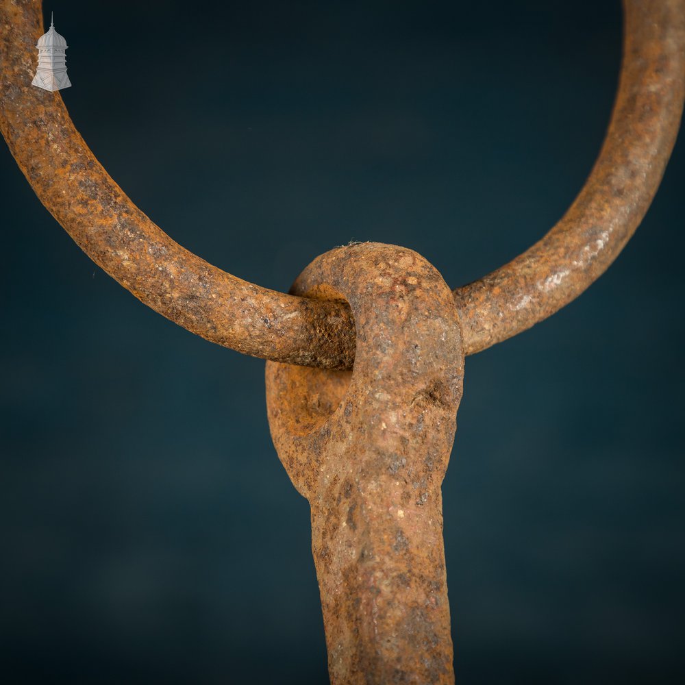 Wrought Iron Hooks, Graduated set of Three