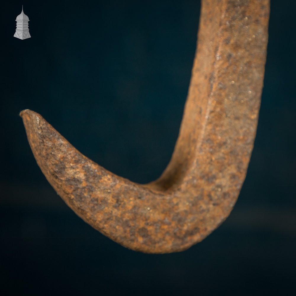 Wrought Iron Hooks, Graduated set of Three