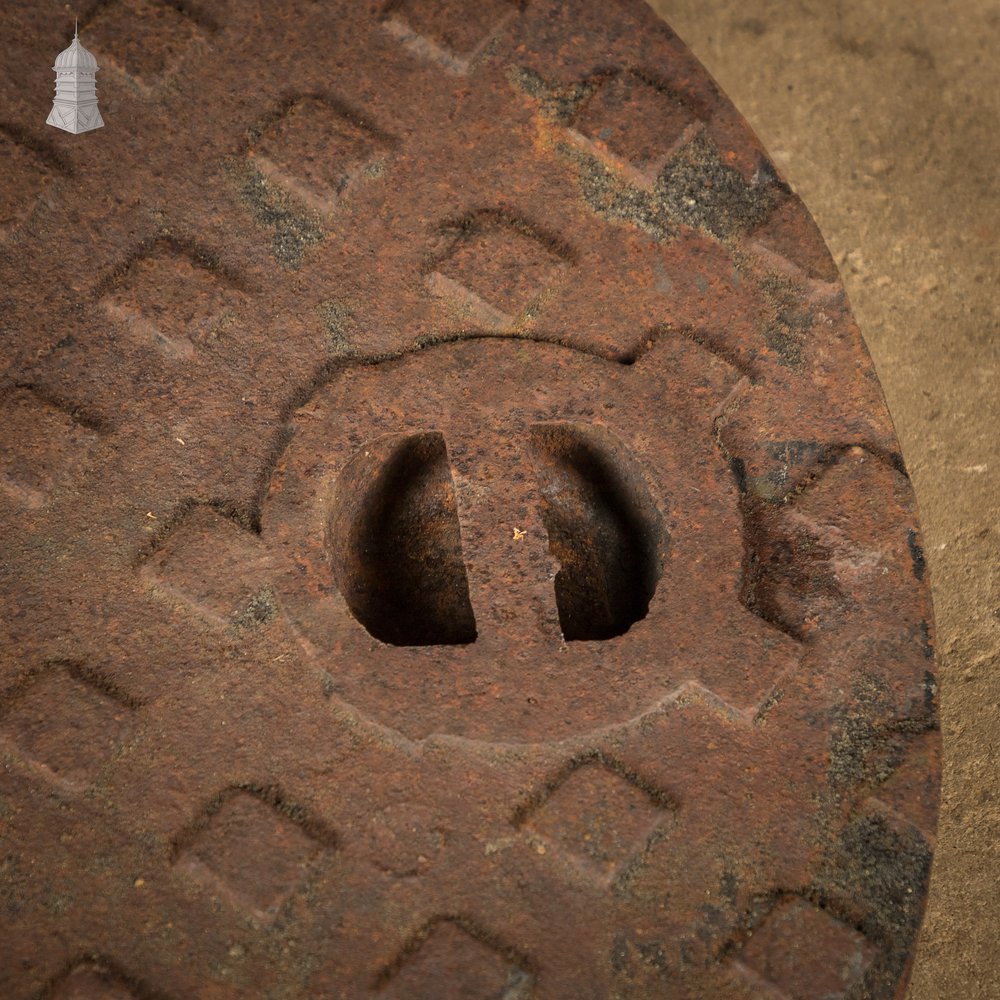 Klargester Access Cover, Reclaimed Cast Iron