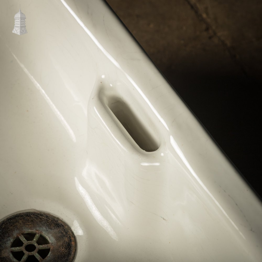 Square Shower Tray, Reclaimed Royal Doulton