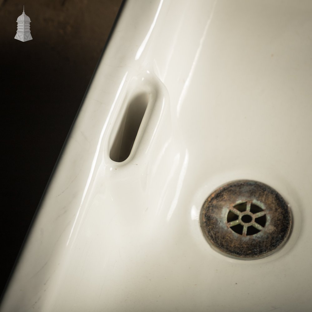 Square Shower Tray, Reclaimed Royal Doulton