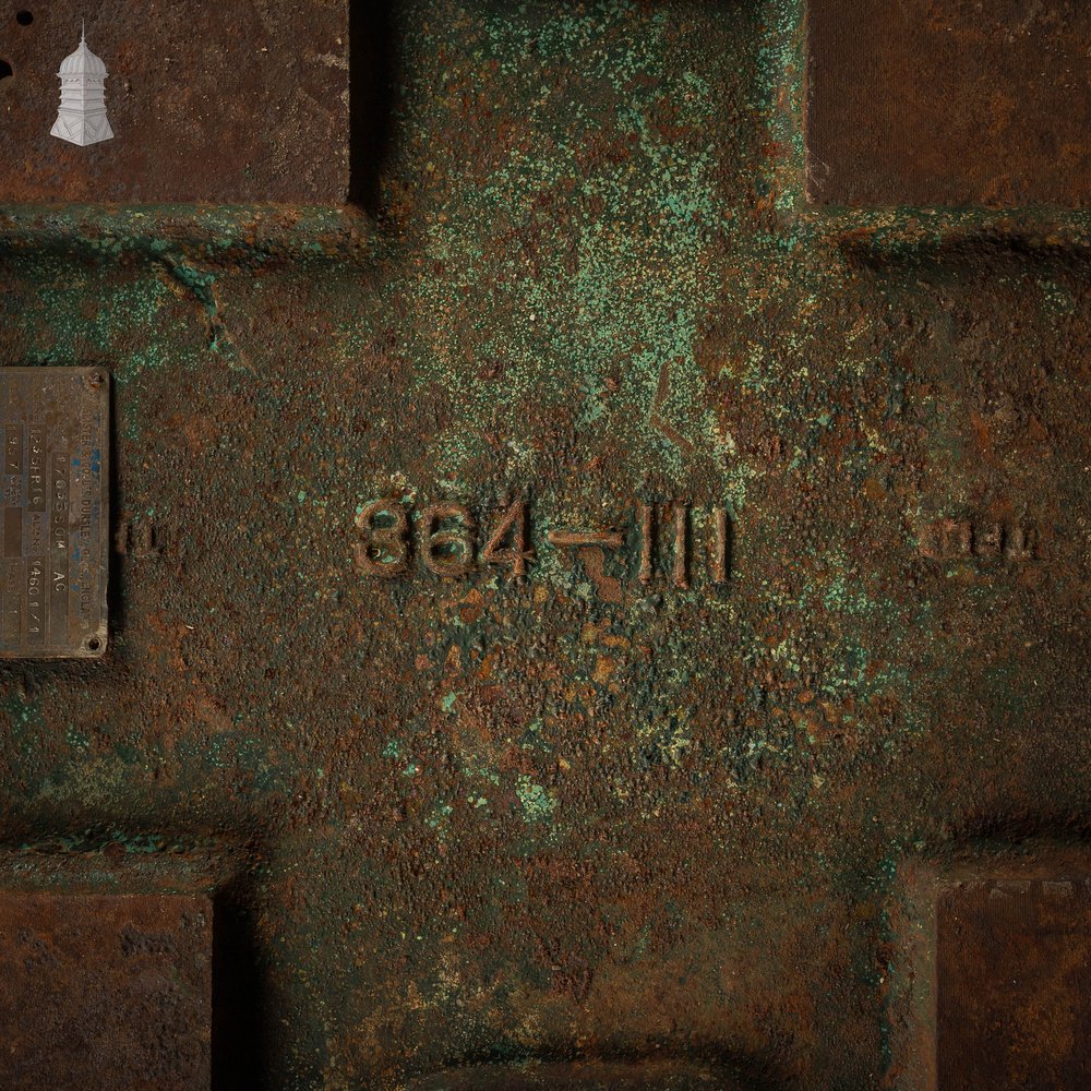 Industrial Machine Base by R. A. Lister & Co, Cast Iron