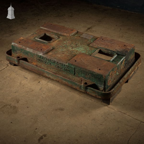 Industrial Machine Base by R. A. Lister & Co, Cast Iron