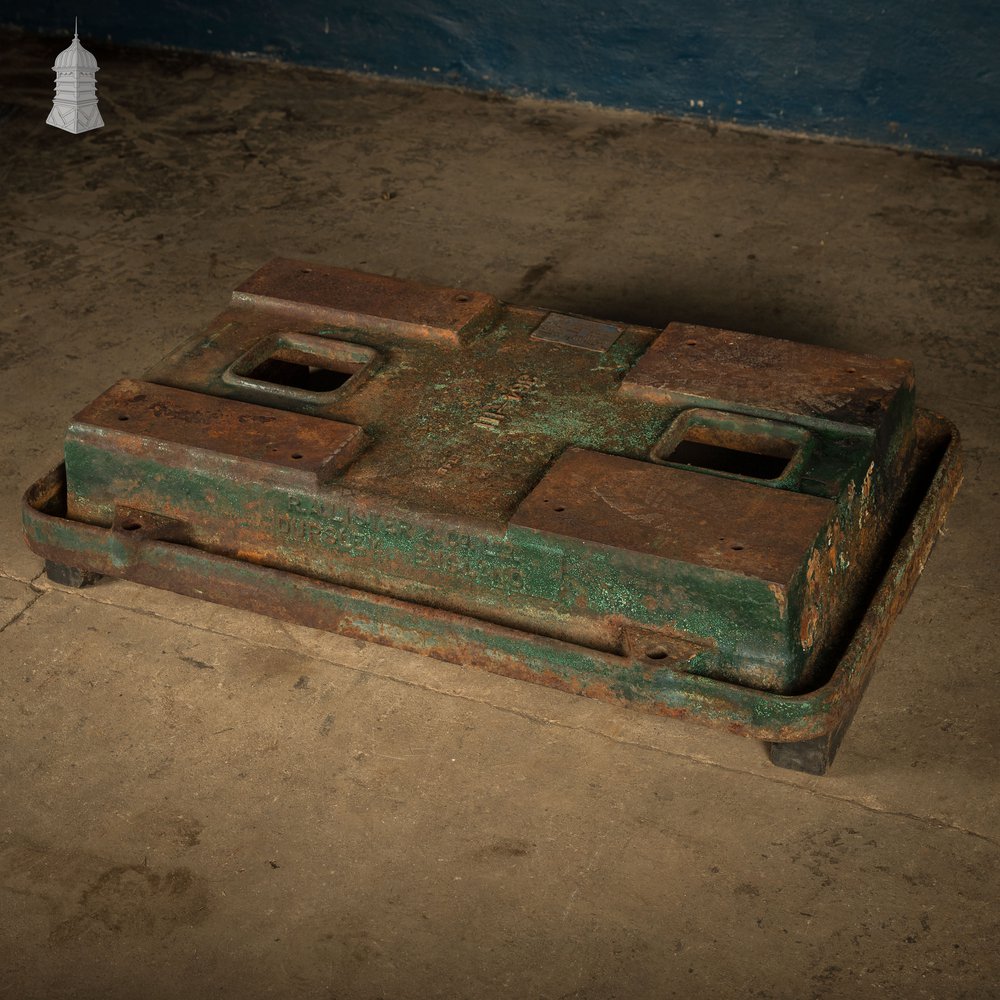 Industrial Machine Base by R. A. Lister & Co, Cast Iron