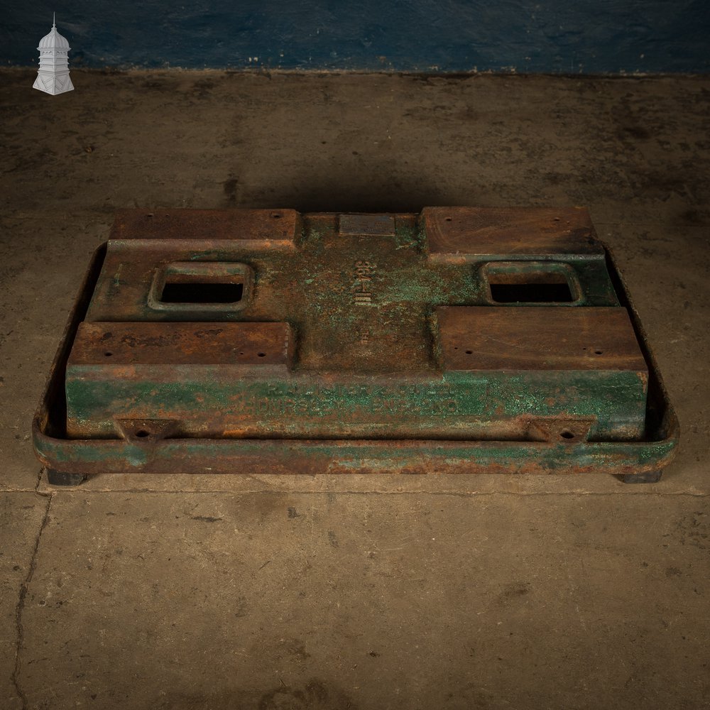 Industrial Machine Base by R. A. Lister & Co, Cast Iron