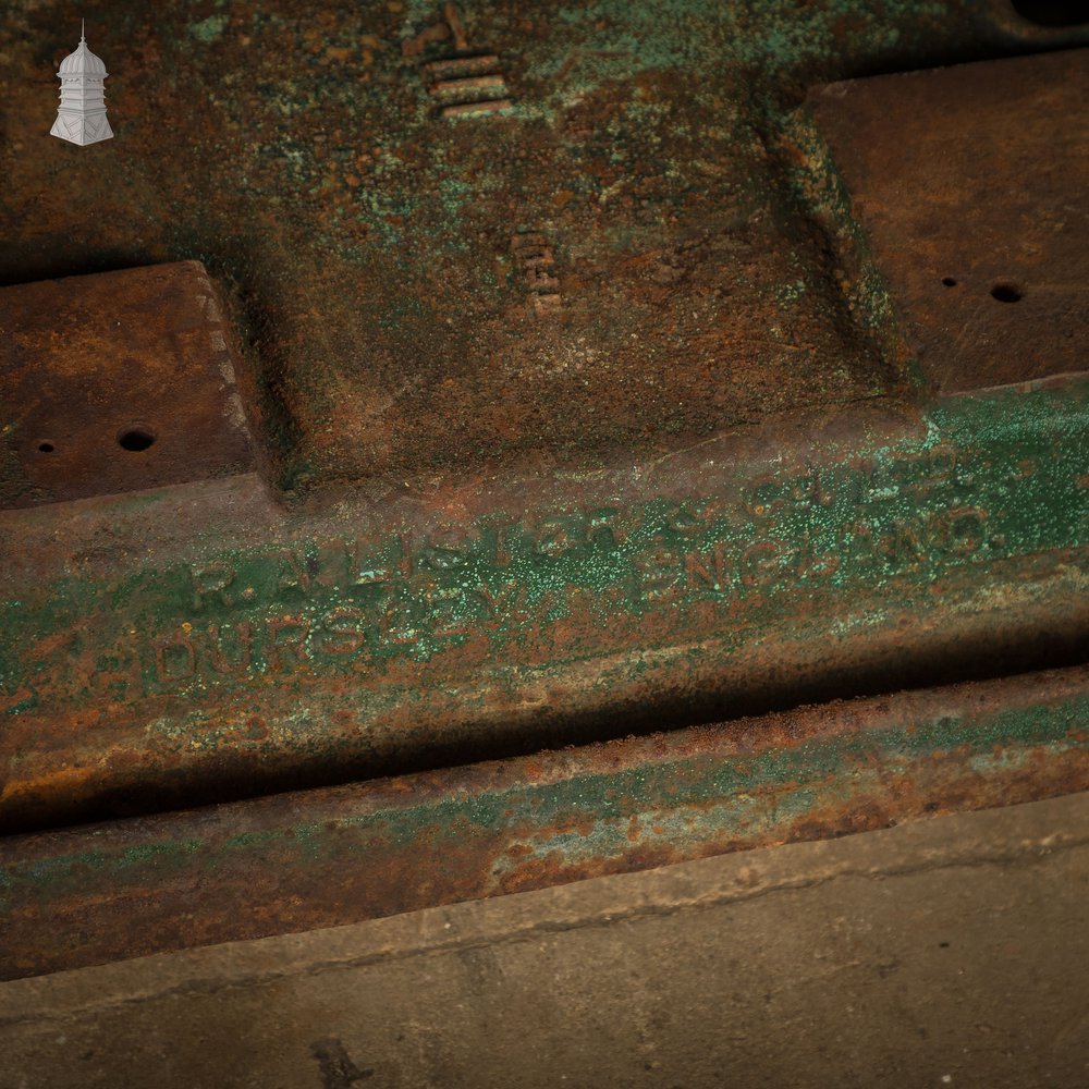 Industrial Machine Base by R. A. Lister & Co, Cast Iron