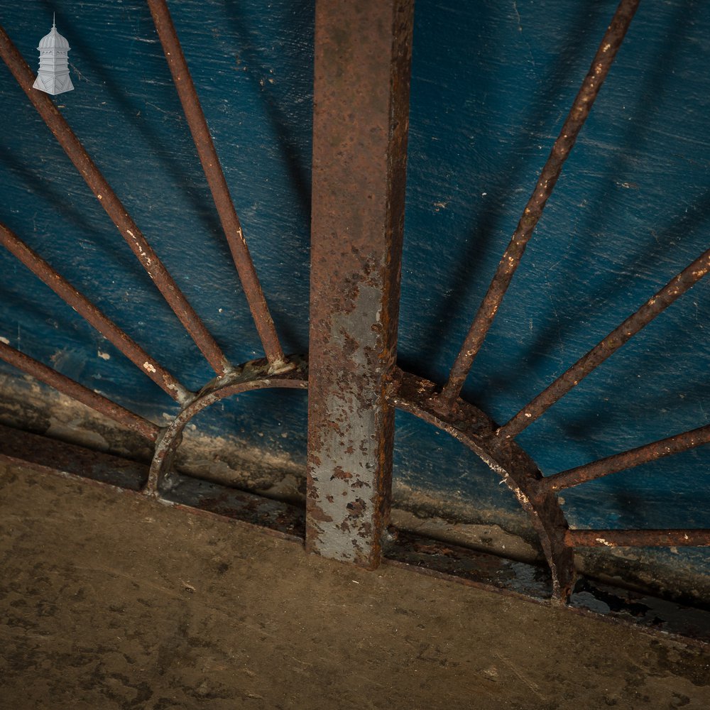 Sunburst Driveway Gates, Pair of Victorian Entrance Gates