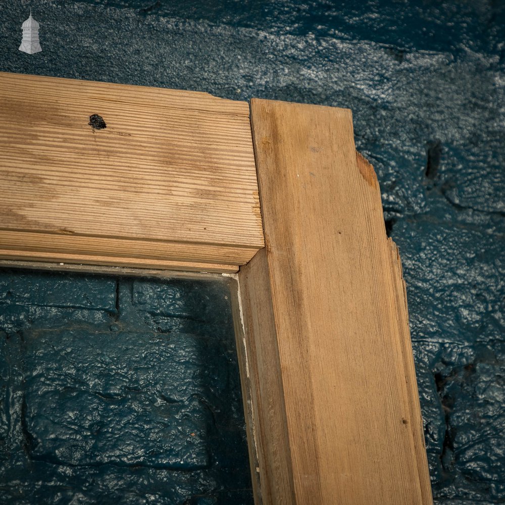 Half Glazed Door, 6 Panel Pine