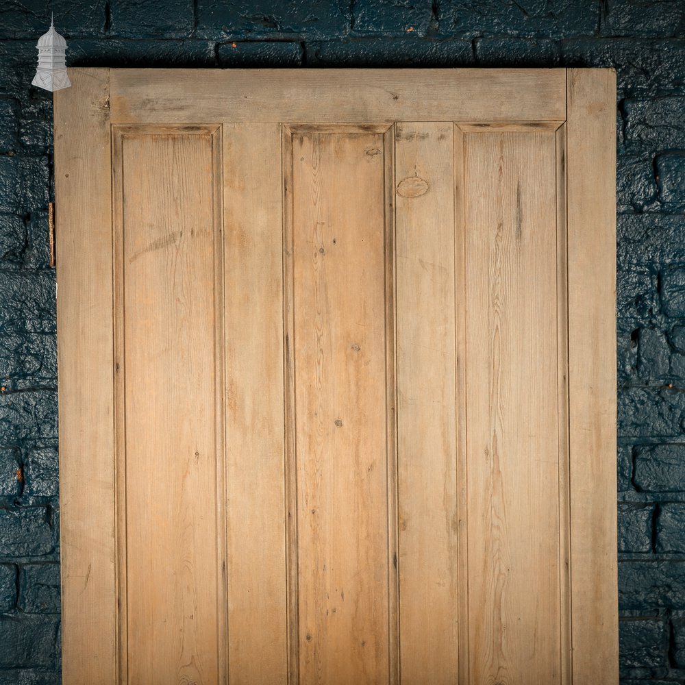 6-Panel Pine Door – Moulded Panels, Rustic Finish