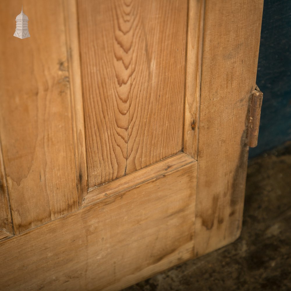 6-Panel Pine Door – Moulded Panels, Rustic Finish