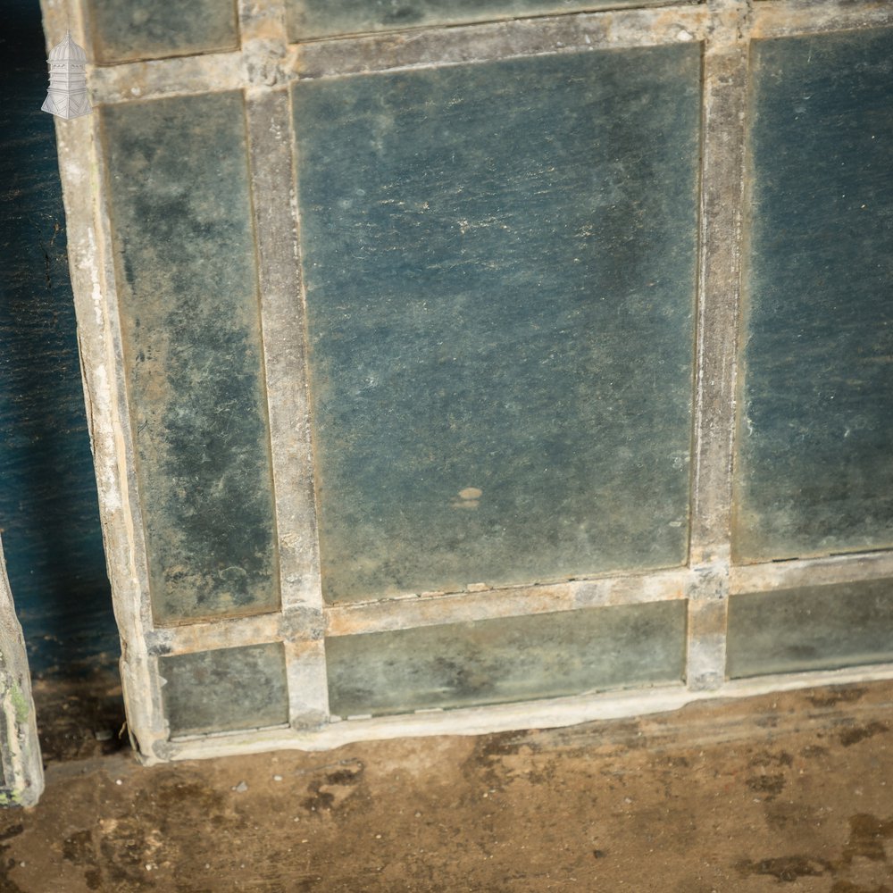 Leaded Glass Panels, Batch of 7