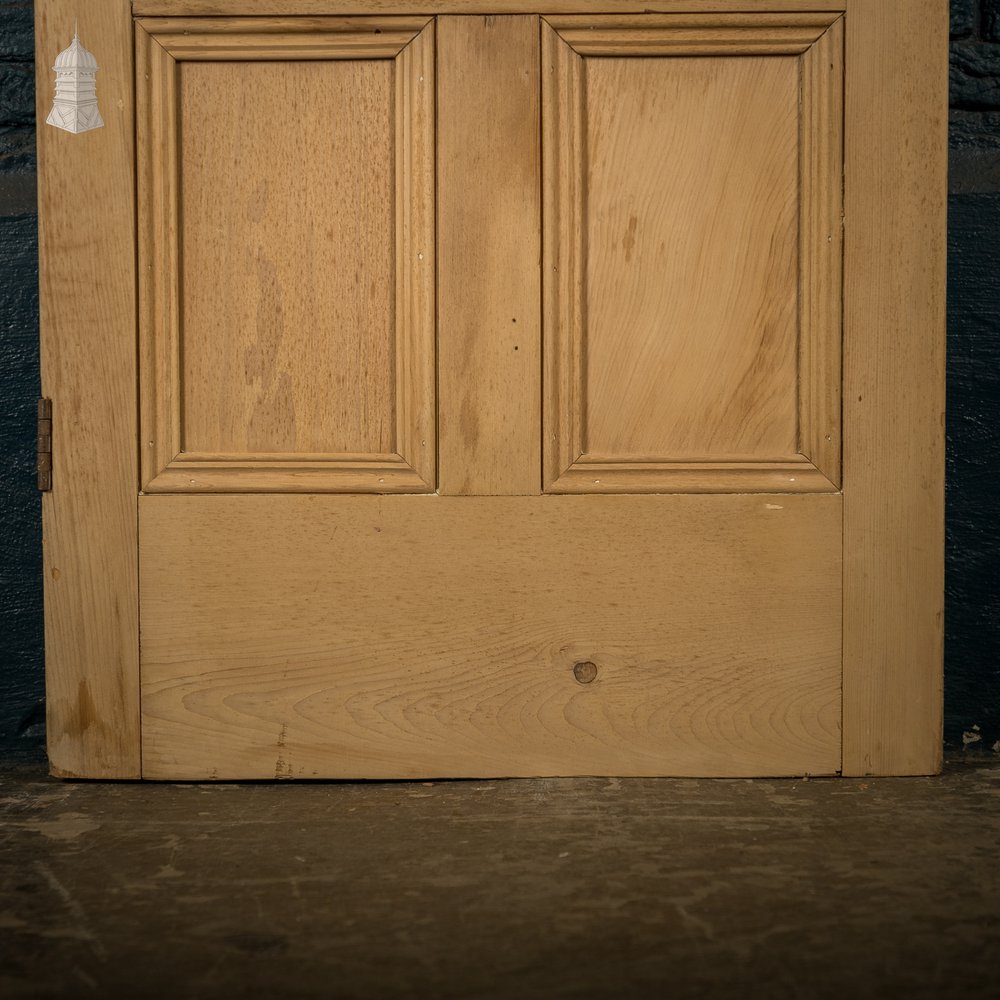 Half Glazed Door, Pine 3 Panel