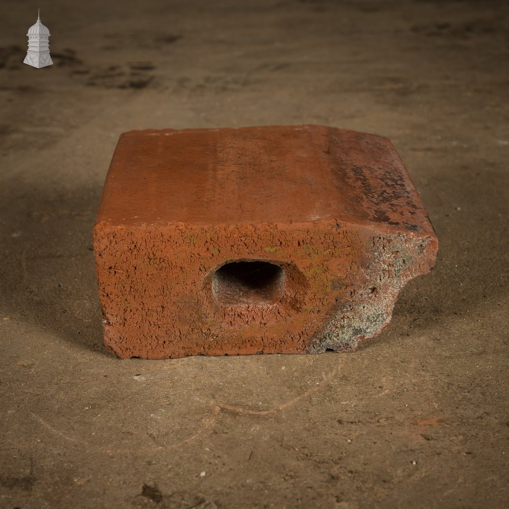Arched Header Bricks, Batch of 35 Reclaimed Red Bricks