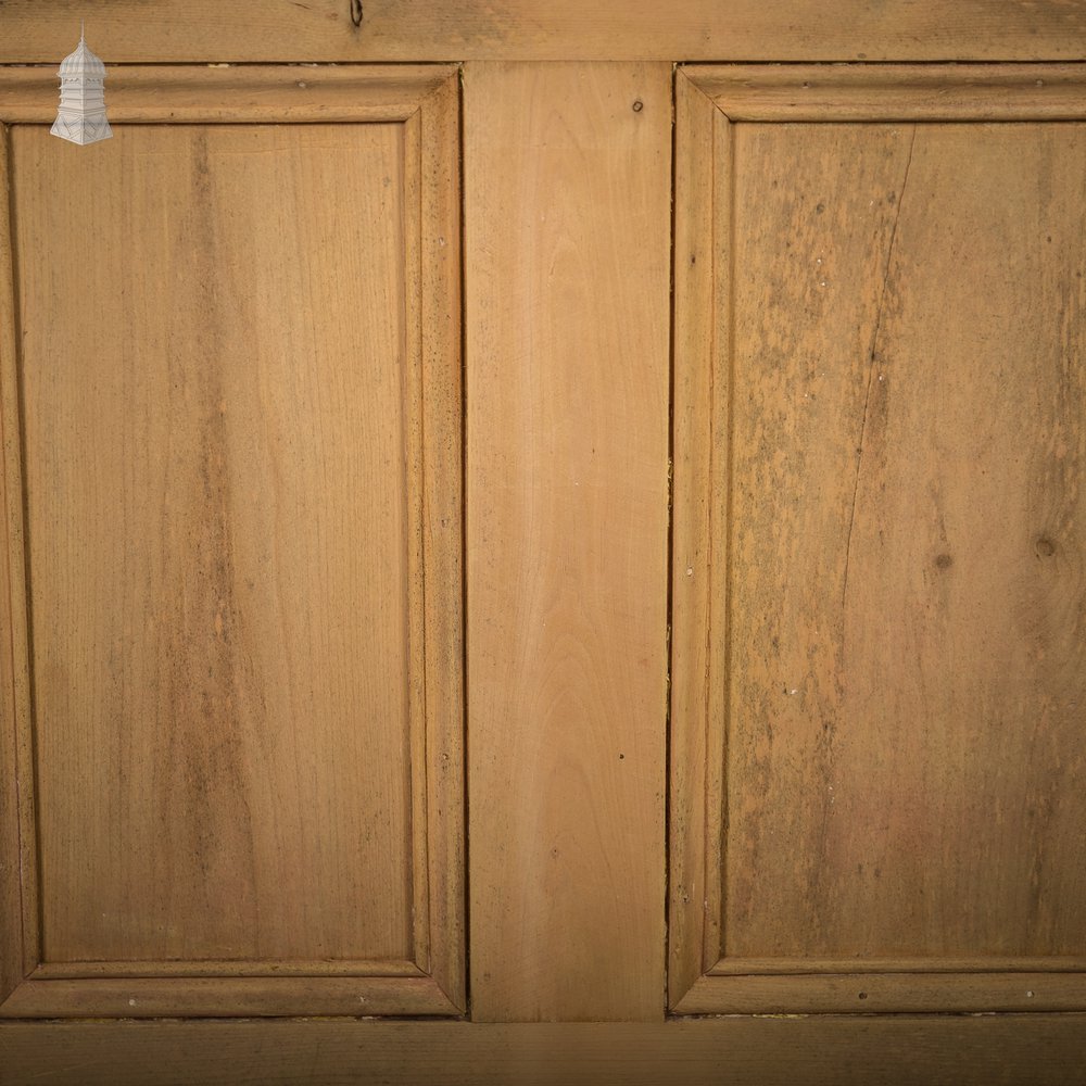 Half Glazed Door, 3 Panel Pine