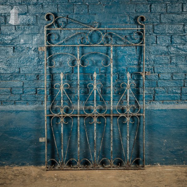 Wrought Iron Gate, Reclaimed Garden Gate,