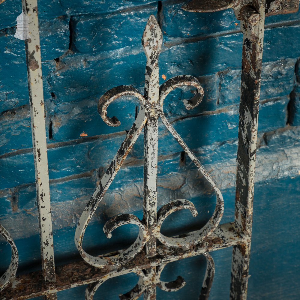 Wrought Iron Gate, Reclaimed Garden Gate,