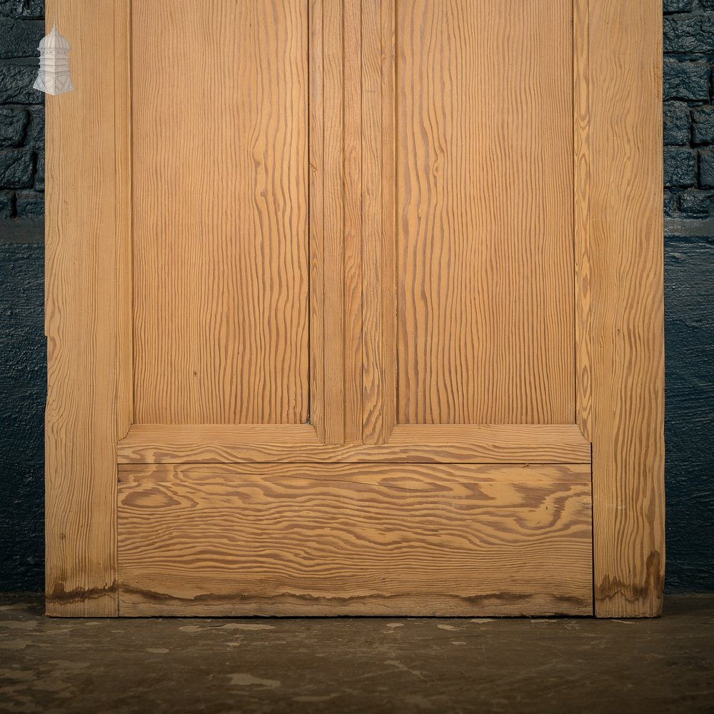 Glazed Pine Door, 3 Panel