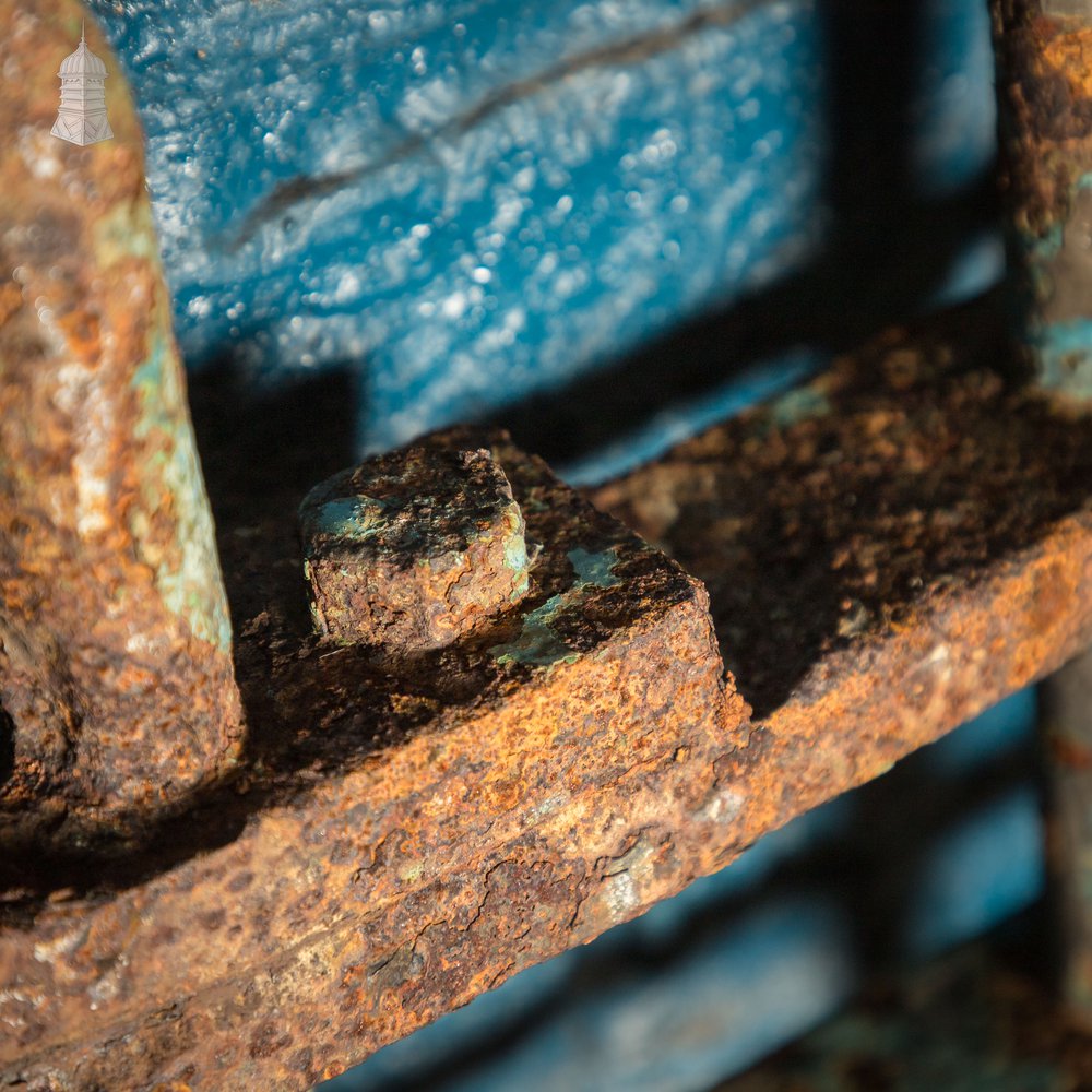 Wrought Iron Railings, Reclaimed Perimeter Railing - A Run of 5.7M