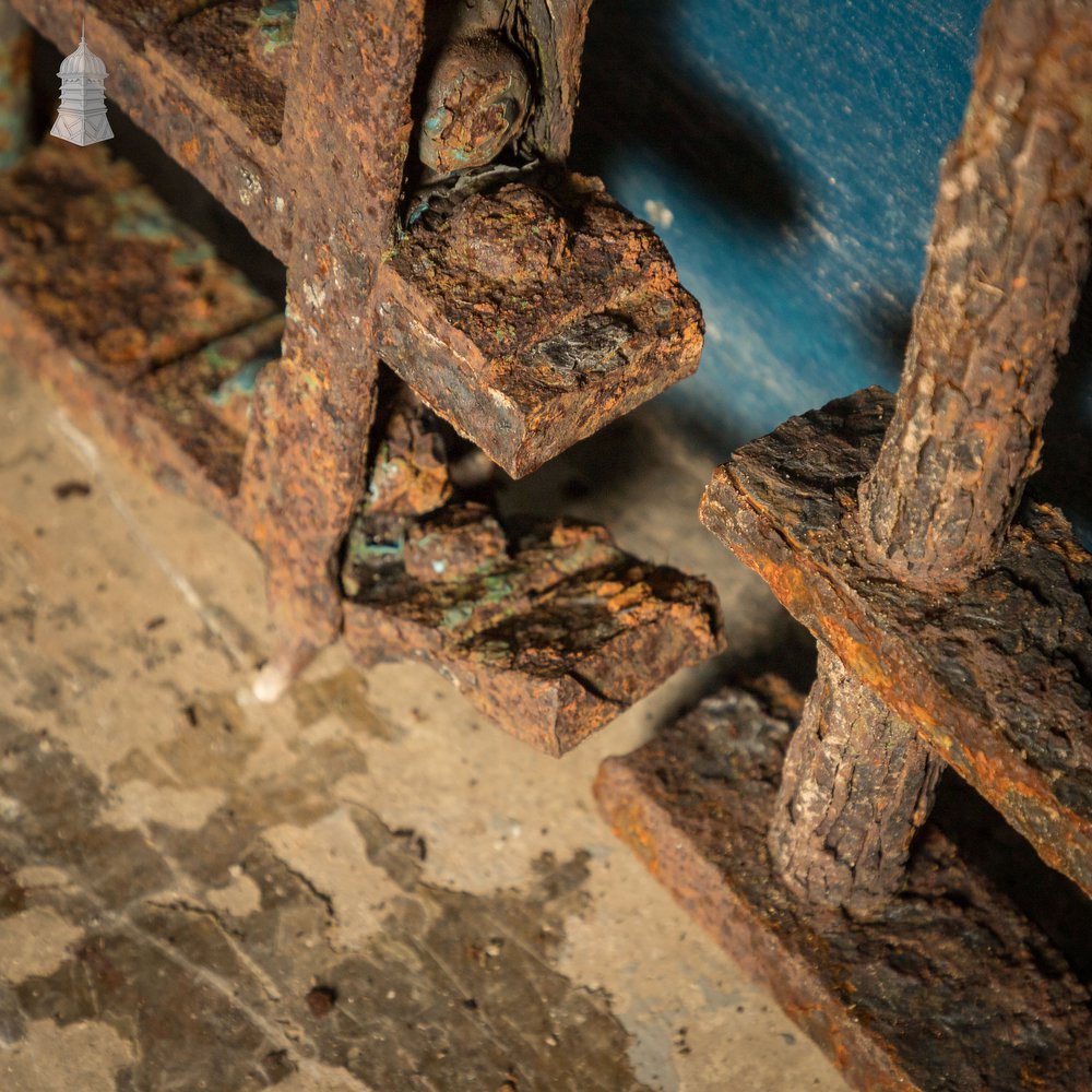 Wrought Iron Railings, Reclaimed Perimeter Railing - A Run of 5.7M