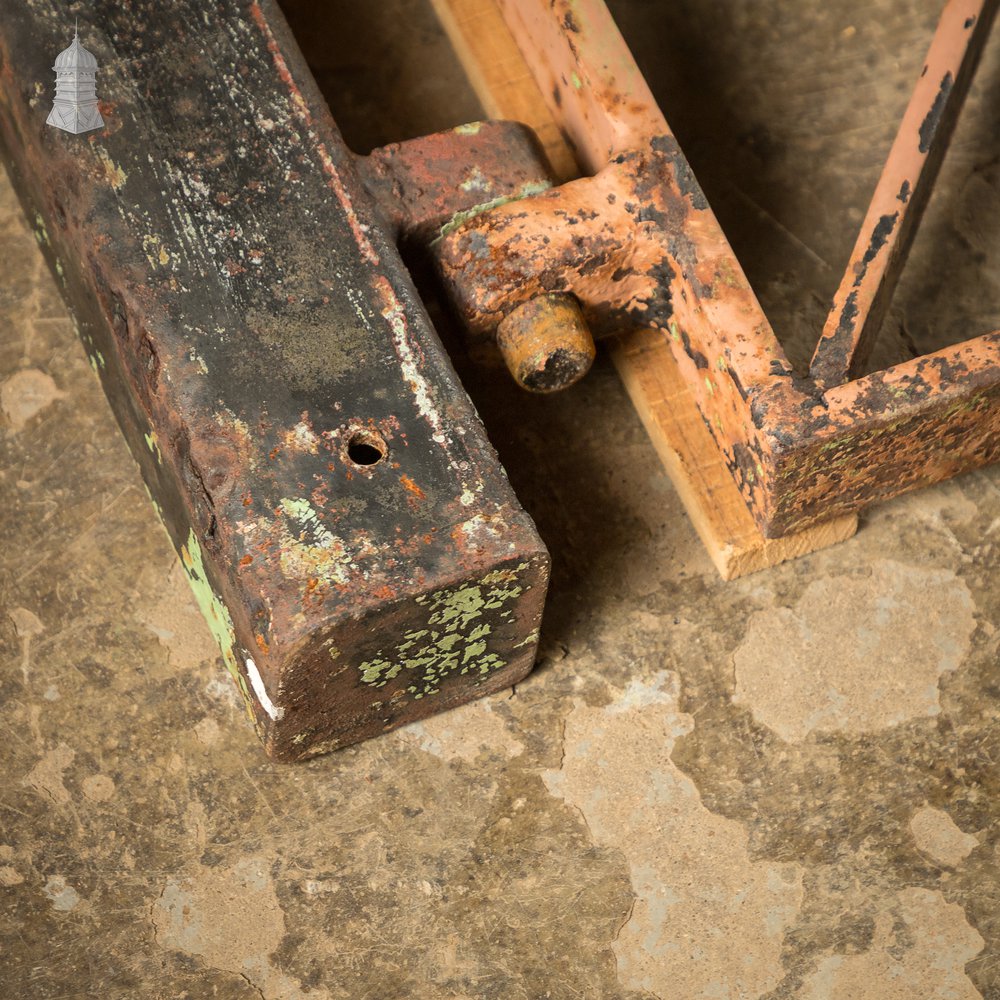 Asymmetric Double Gate, Reclaimed Pedestrian and Driveway Gate