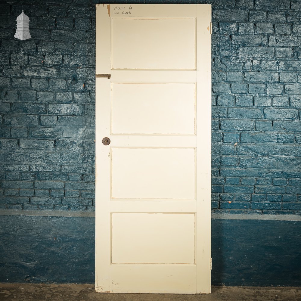 Reclaimed 4-Panel Door