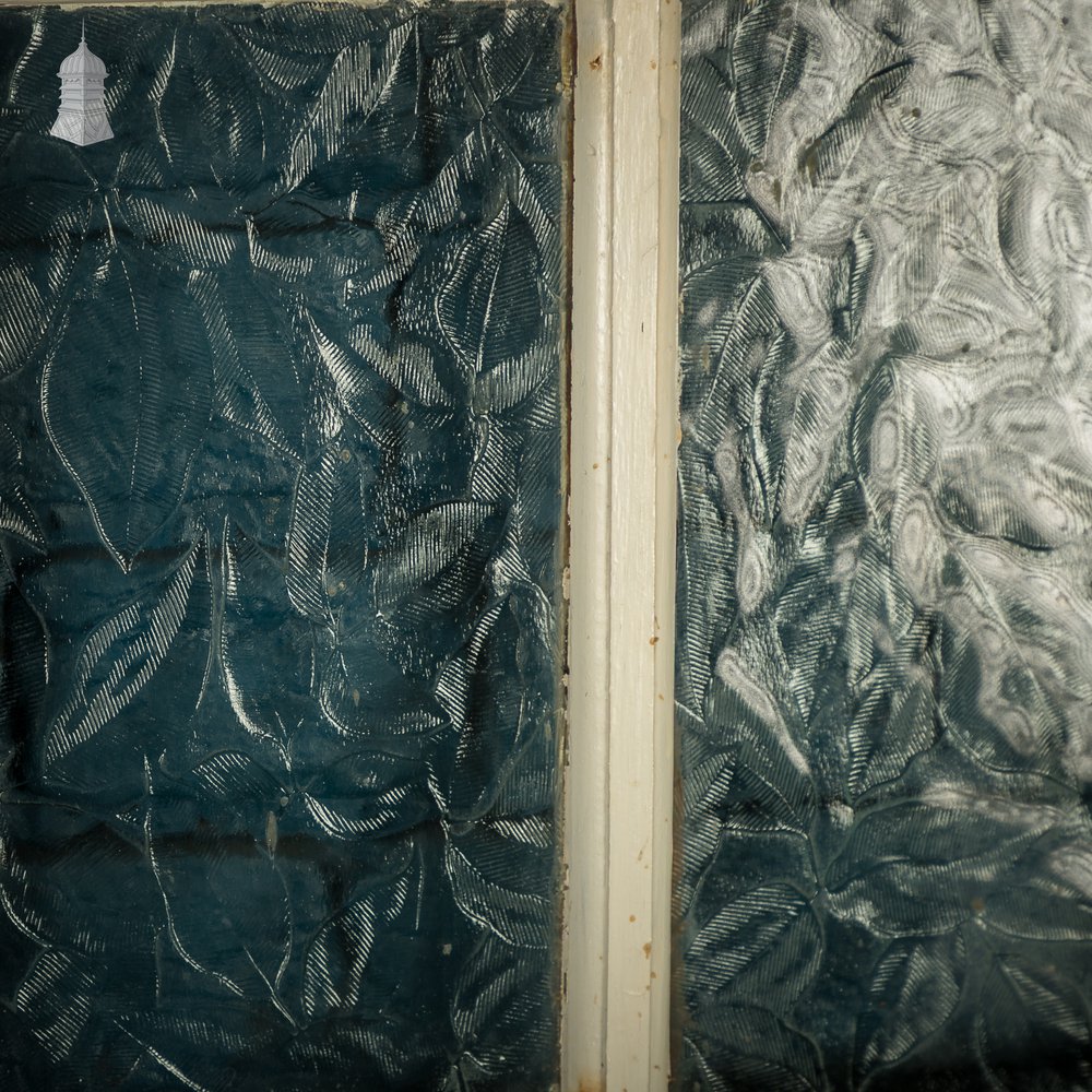 Glazed Patio Door – Distressed White Pine
