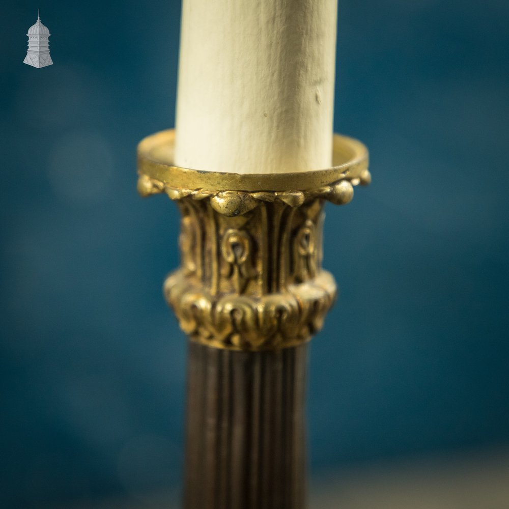 Regency Style Lamp. Converted Candlestick Table Lamp