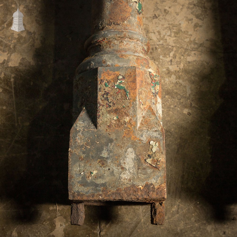 Cast Iron Columns 12.5ft by Walter Macfarlane & Co. Batch of 4