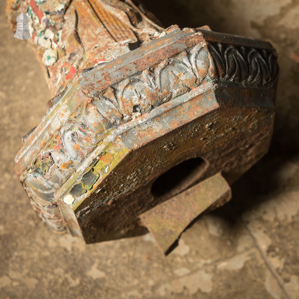 Cast Iron Columns 12.5ft by Walter Macfarlane & Co. Batch of 4