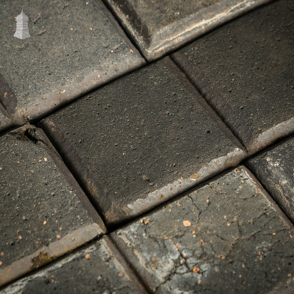 Reclaimed Stable Bricks, Staffordshire Blue 2 Block, 270 Pavers