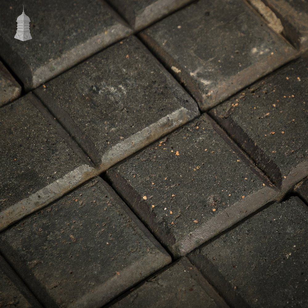 Reclaimed Stable Bricks, Staffordshire Blue 2 Block, 270 Pavers