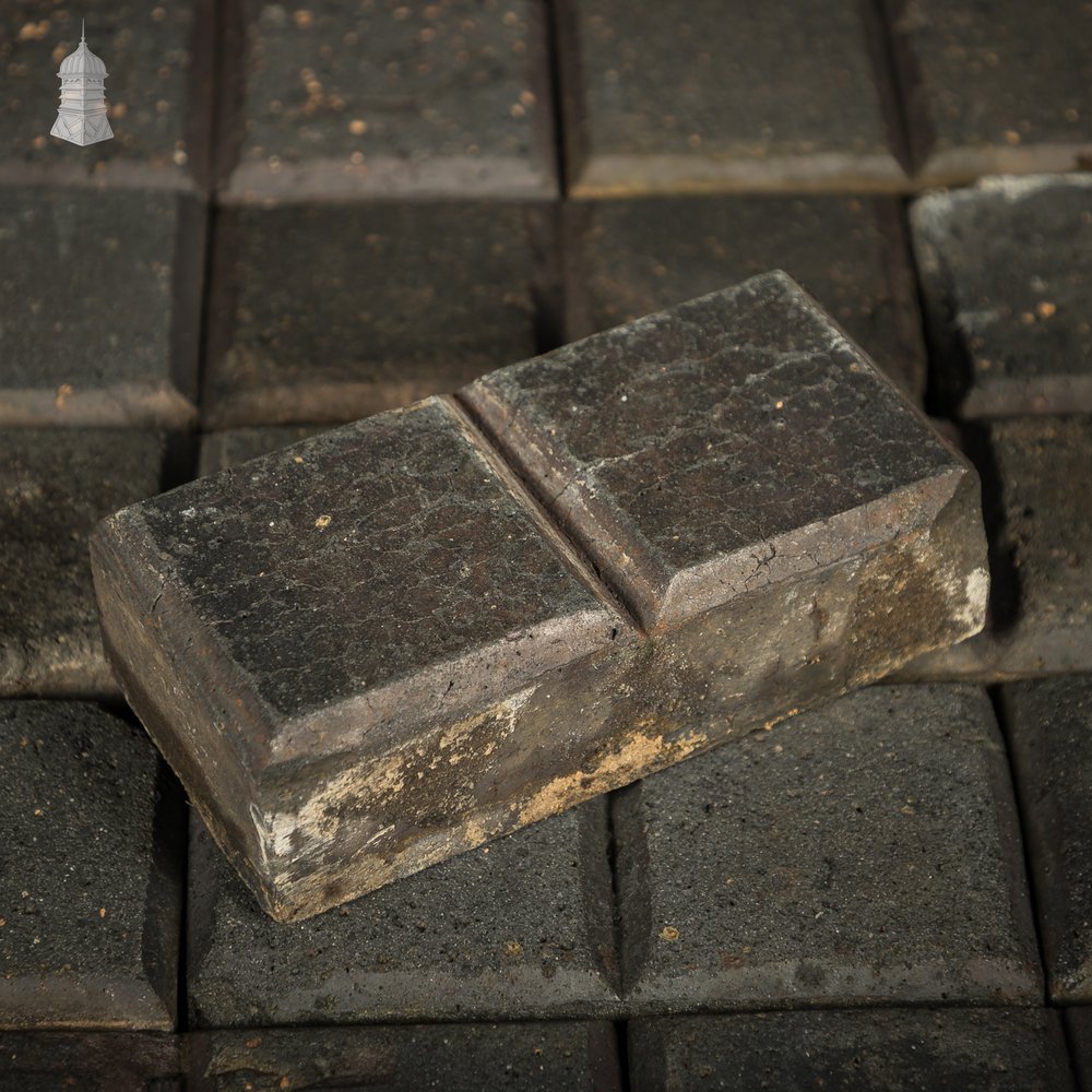 Reclaimed Stable Bricks, Staffordshire Blue 2 Block, 270 Pavers