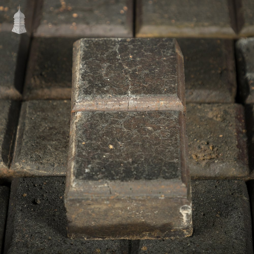 Reclaimed Stable Bricks, Staffordshire Blue 2 Block, 270 Pavers