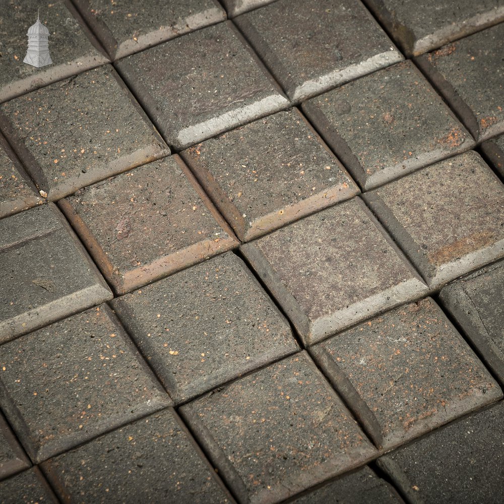 Reclaimed Stable Bricks, 270 Pavers, Staffordshire Blue 2 Block