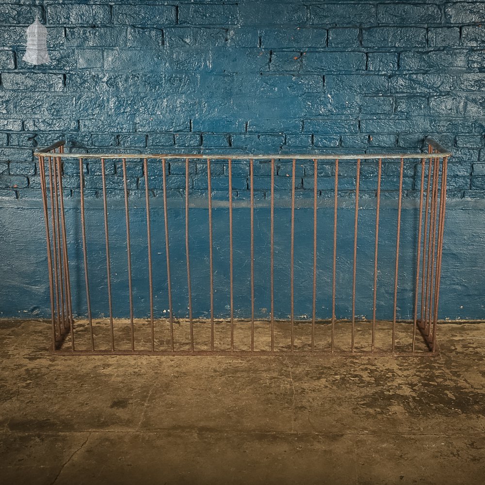 Antique Wrought Iron and Brass Nursery Fireguard