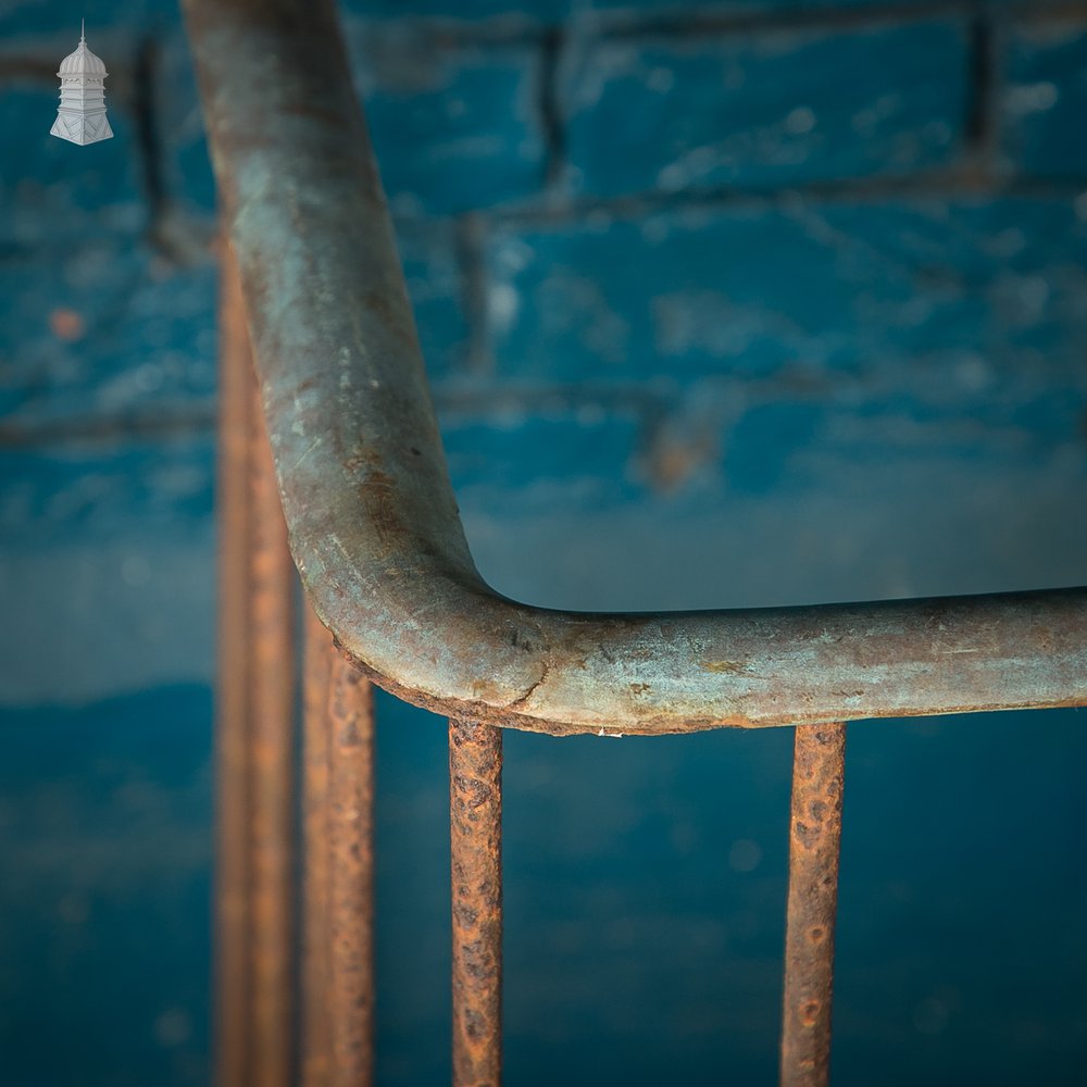 Antique Wrought Iron and Brass Nursery Fireguard