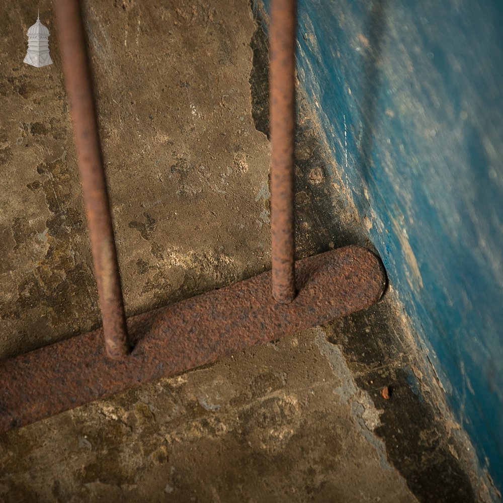 Antique Wrought Iron and Brass Nursery Fireguard