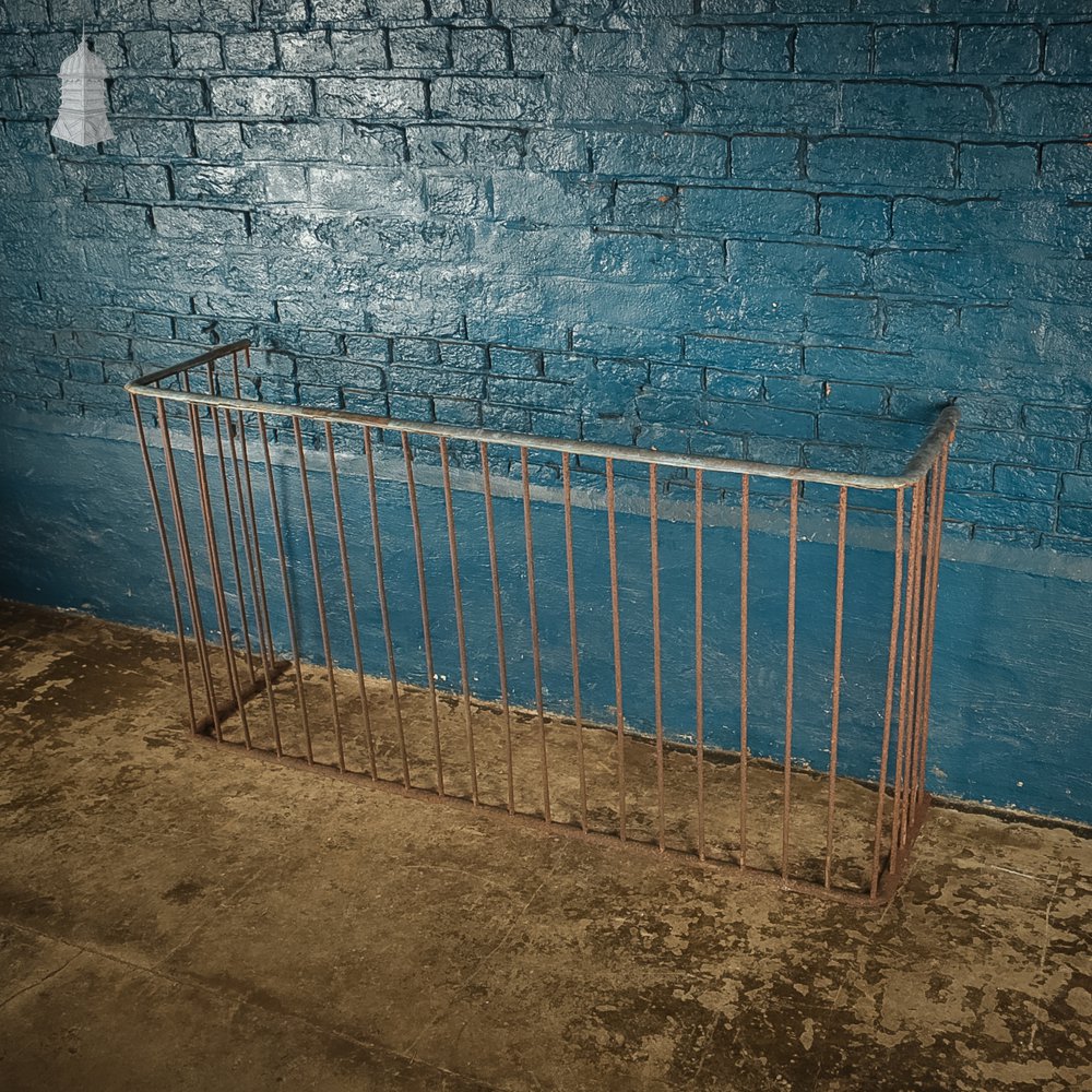 Antique Wrought Iron and Brass Nursery Fireguard