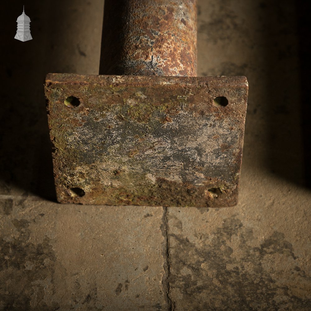 Cast Iron Pillars, 9 ft Tall - Columns Stanchions - Set of 5