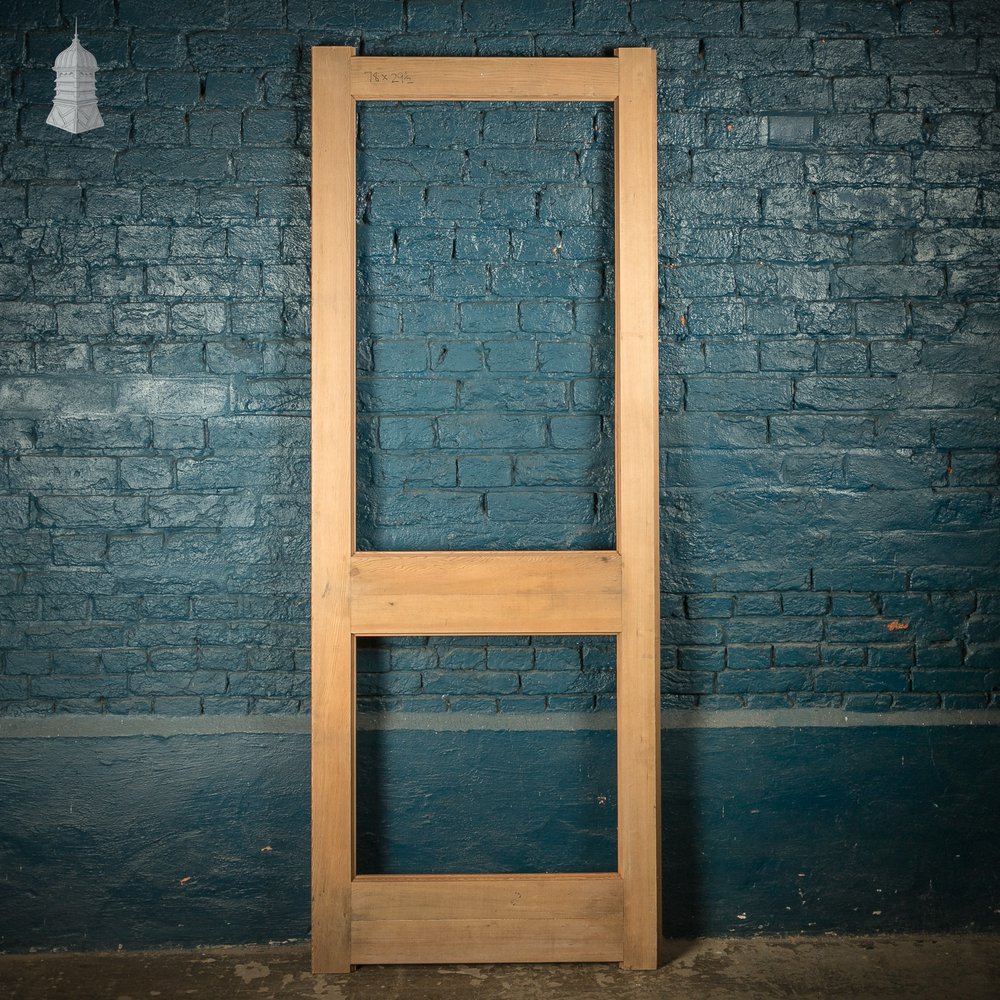 Glazed Double Doors, Douglas Fir, Unfinished