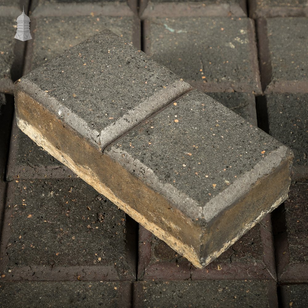 Reclaimed Stable Bricks, 270 Pavers, Staffordshire Blue 2 Block