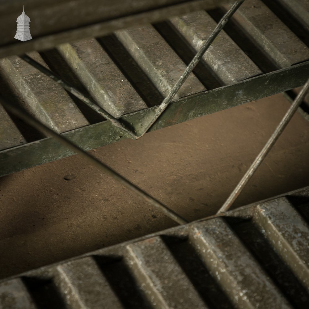 Vintage British Military Stackable Storage Stillages – SSI Schaefer 1983 – Industrial Steel Crates