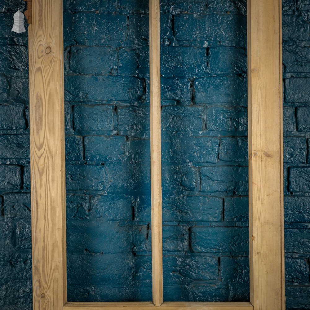 Half Glazed Door, 4 Panel Victorian Pine