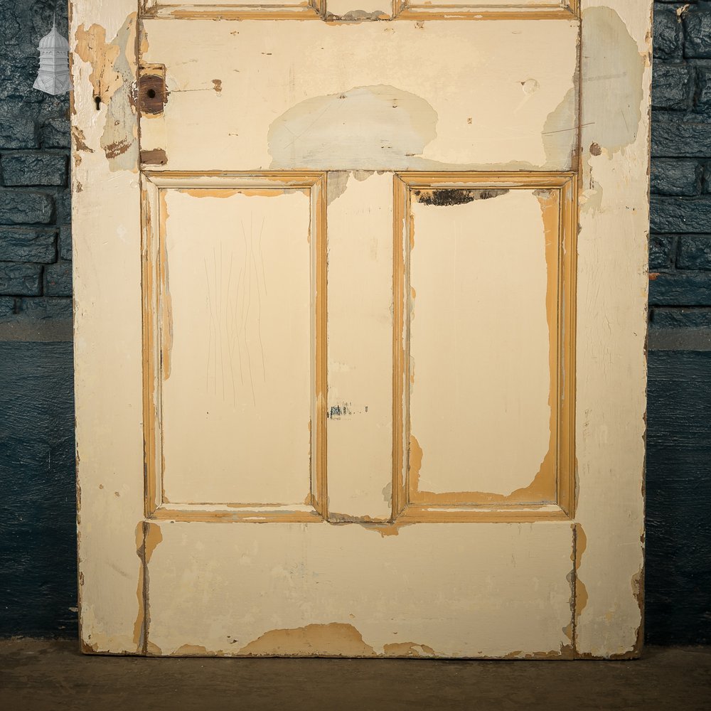 6-Panel Moulded Wooden Door