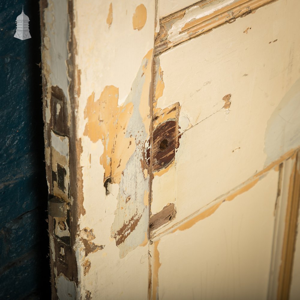 6-Panel Moulded Wooden Door