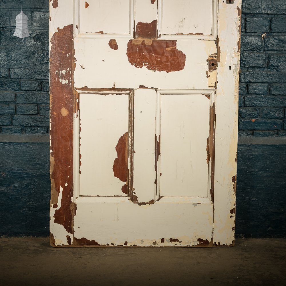 6-Panel Moulded Wooden Door