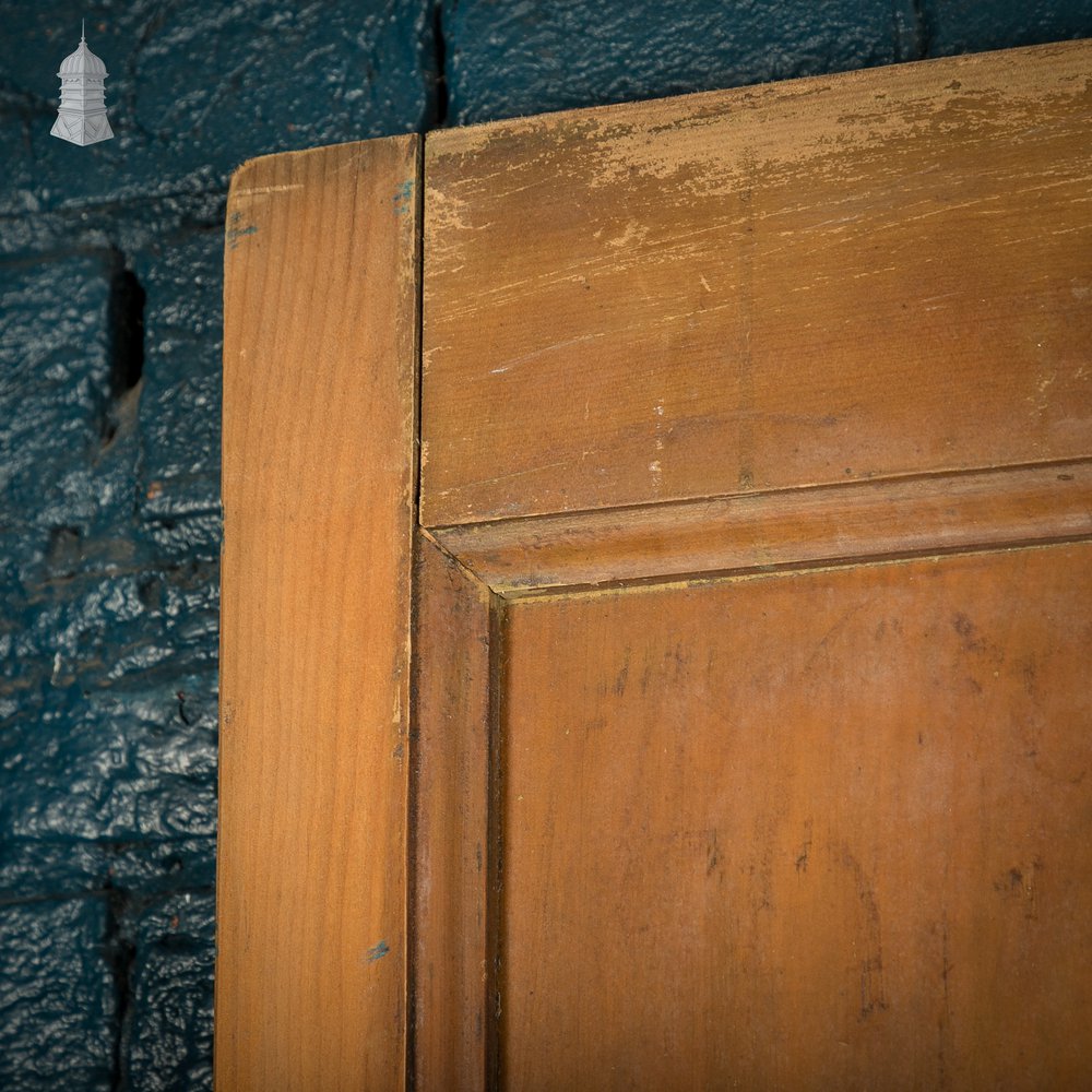 Moulded 5-panel Wooden Door with a Varnished Finish