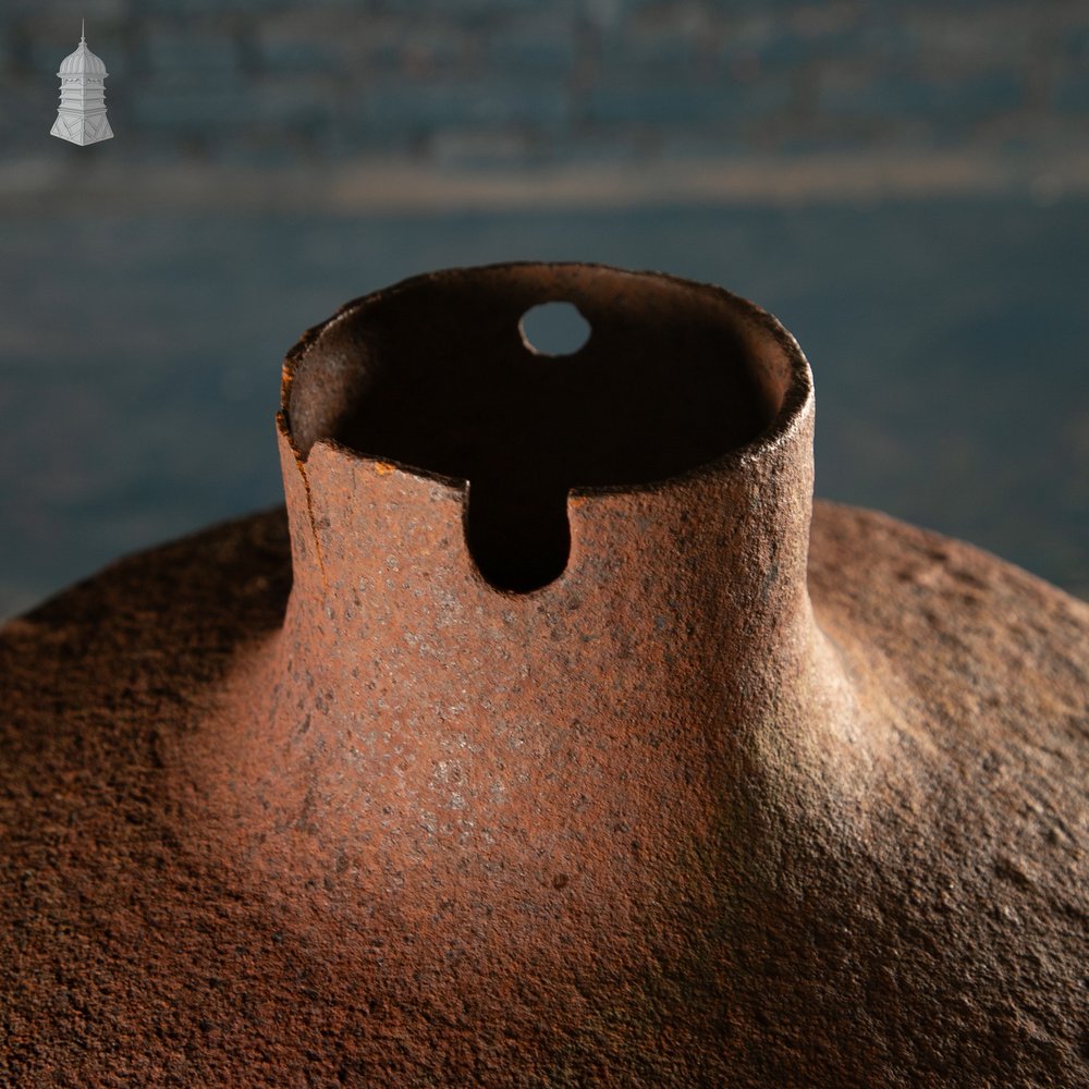 Industrial Stove or Furnace Body, Reclaimed, Cast Iron