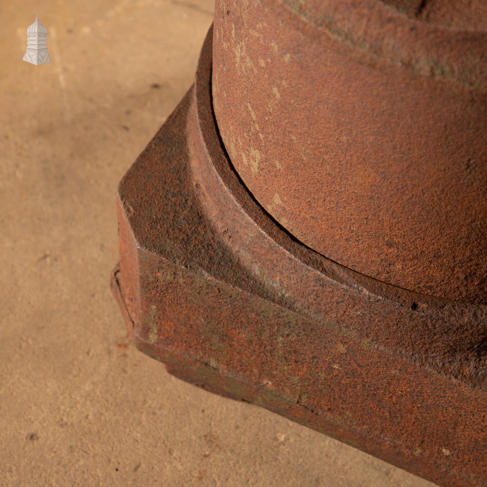 Industrial Stove or Furnace Body, Reclaimed, Cast Iron