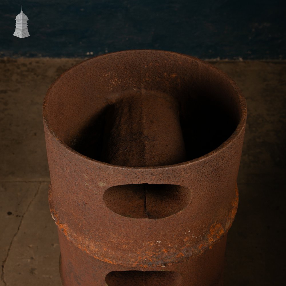 Industrial Stove or Furnace Body, Reclaimed, Cast Iron